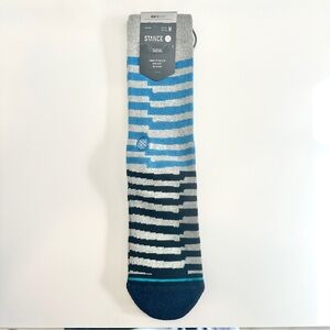 Stance Men's Blue and Gray Patterned Socks